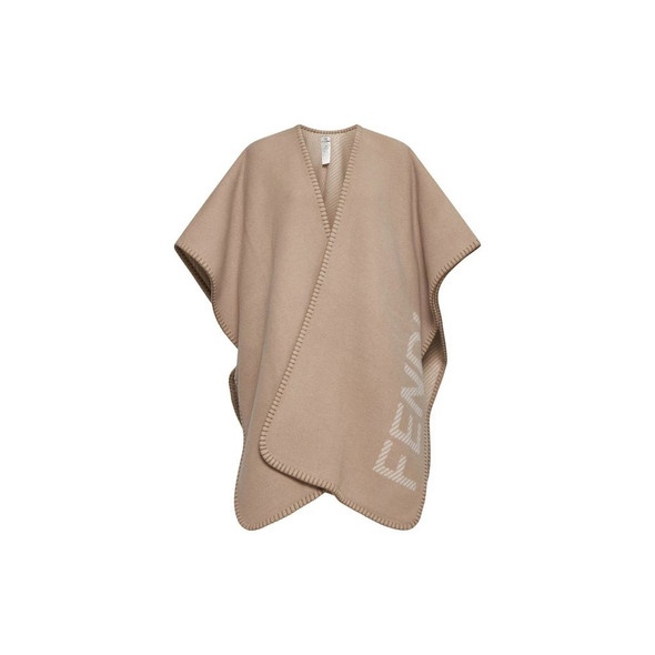 Fendi Wool And Cashmere Poncho Fendi Wool And Cashmere Poncho