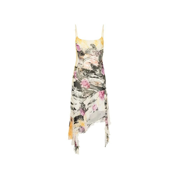 Printed Crepe Dress Printed Crepe Dress