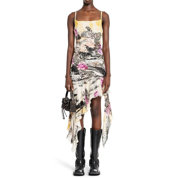 Printed Crepe Dress Printed Crepe Dress
