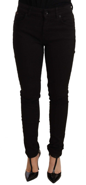Black Slim Fit Denim Cotton Stretch Jeans Black Slim Fit Denim Cotton Stretch Jeans