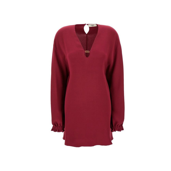 Fendi Cady Silk Dress Fendi Cady Silk Dress