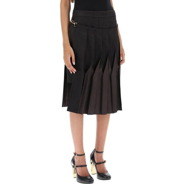Fendi Cotton And Silk Washed Skirt FE-8735470354644 Fendi Cotton And Silk Washed Skirt FE-8735470354644
