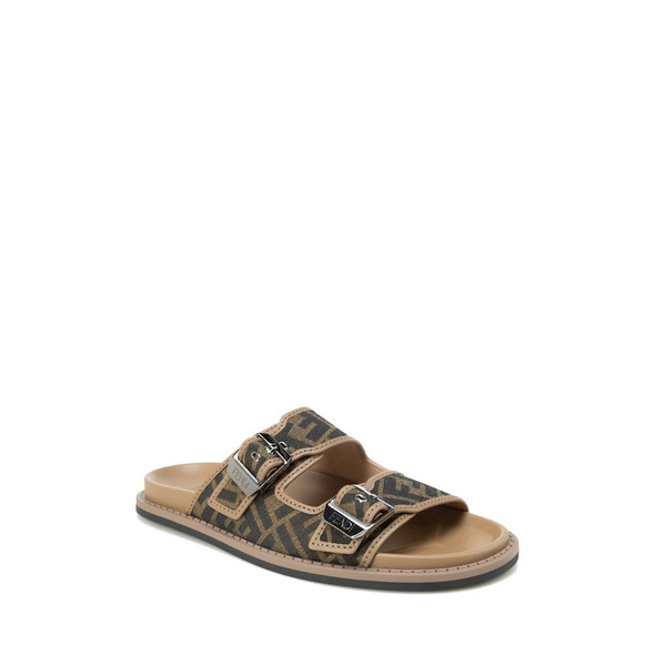 Fendi FF Flat Sandals Fendi FF Flat Sandals