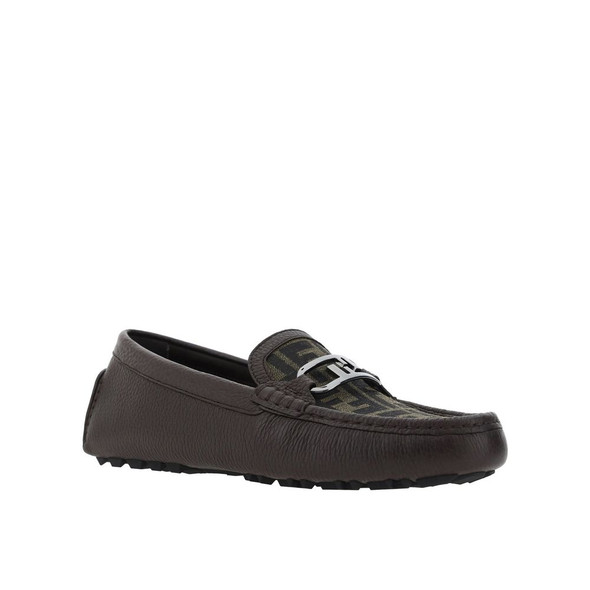 Leather Monogram Loafers Leather Monogram Loafers