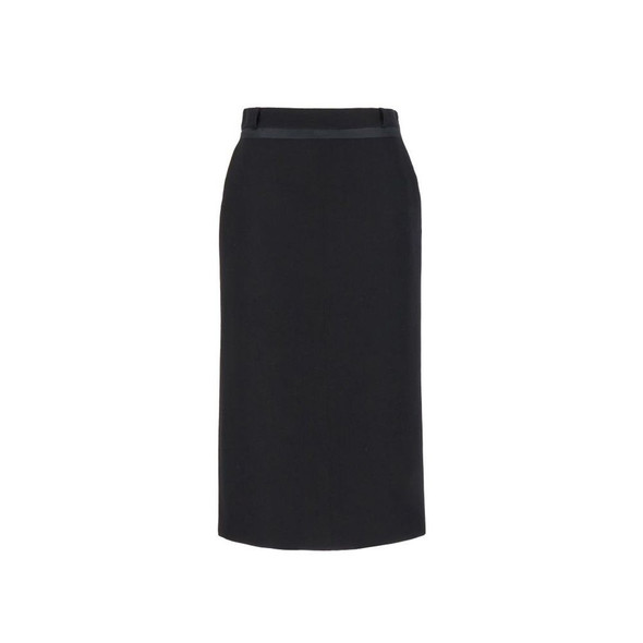 Fendi Virgin Wool Grain De Poud Skirt Fendi Virgin Wool Grain De Poud Skirt