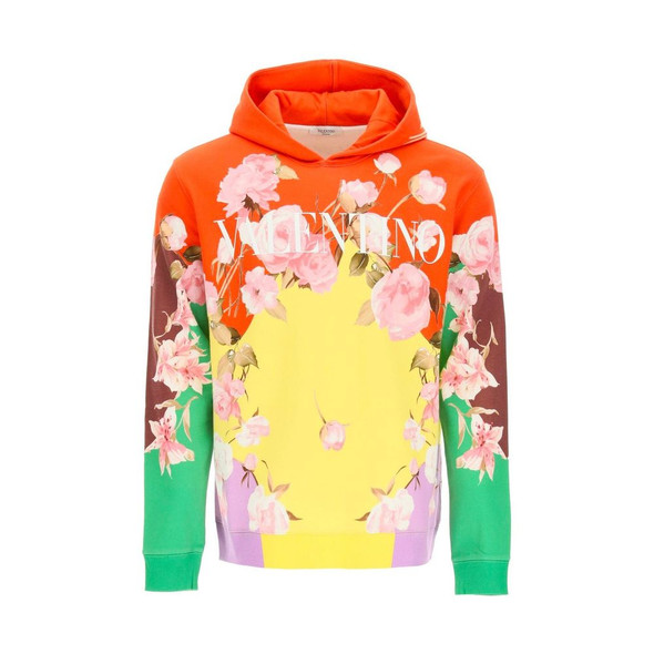 Valentino Logo Hooded Sweatshirt Valentino Logo Hooded Sweatshirt