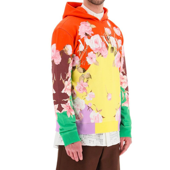 Valentino Logo Hooded Sweatshirt Valentino Logo Hooded Sweatshirt