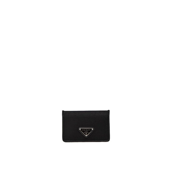 Prada Nylon And Leather Card Holder Prada Nylon And Leather Card Holder