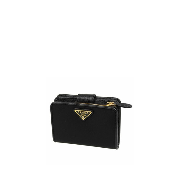 Prada Nylon and Leather French Wallet PR-8810246209748 Prada Nylon and Leather French Wallet PR-8810246209748