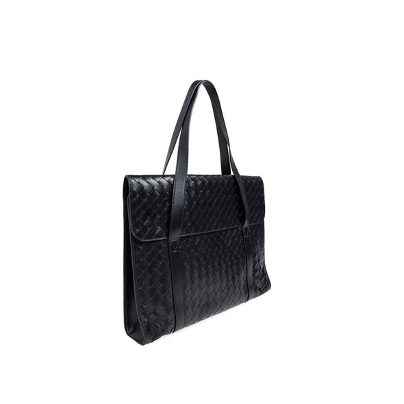 Bottega Veneta Intrecciato Leather Briefcase Bottega Veneta Intrecciato Leather Briefcase