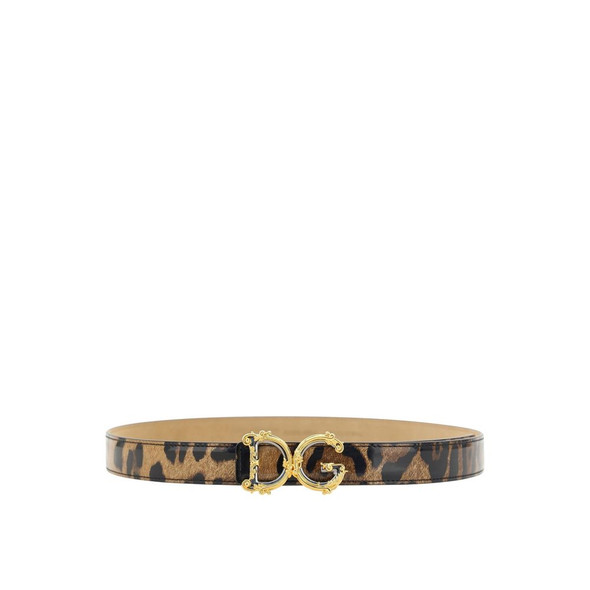 Dolce & Gabbana Leather Logo Belt Dolce & Gabbana Leather Logo Belt