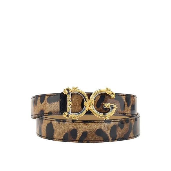Dolce & Gabbana Leather Logo Belt Dolce & Gabbana Leather Logo Belt