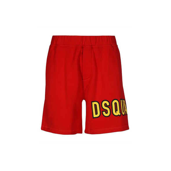 Dsquared² Cotton Logo Shorts DS-8735444140244 Dsquared² Cotton Logo Shorts DS-8735444140244