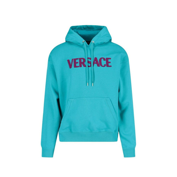 Versace Cotton Logo Sweatshirt VE-8736625787092 Versace Cotton Logo Sweatshirt VE-8736625787092