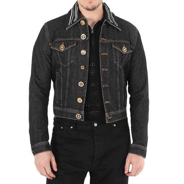Medusa Motif Denim Jacket Medusa Motif Denim Jacket
