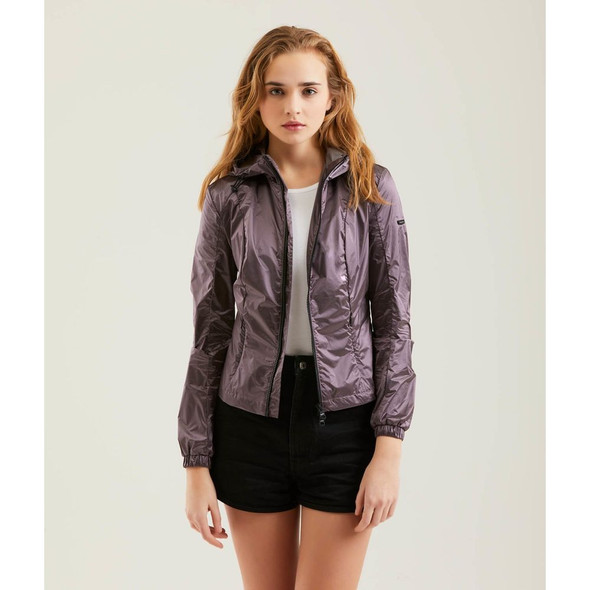 Pink Polyamide Women's Jacket Pink Polyamide Women's Jacket