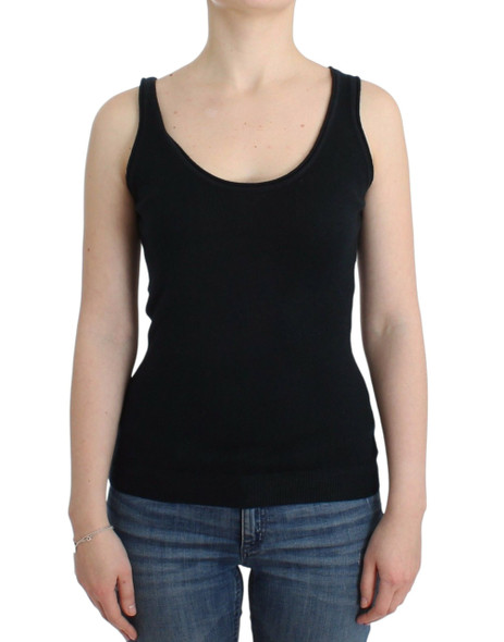 Black Knit Top Knitted Sweater 100% Cashmere Black Knit Top Knitted Sweater 100% Cashmere