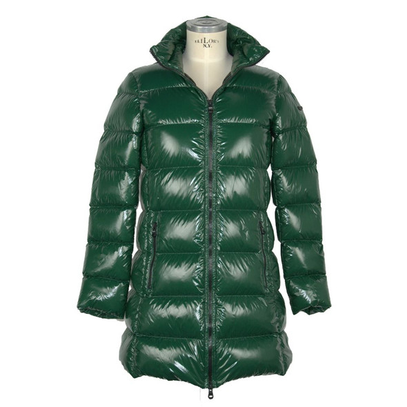 Green Polyamide Women's Jacket Green Polyamide Women's Jacket