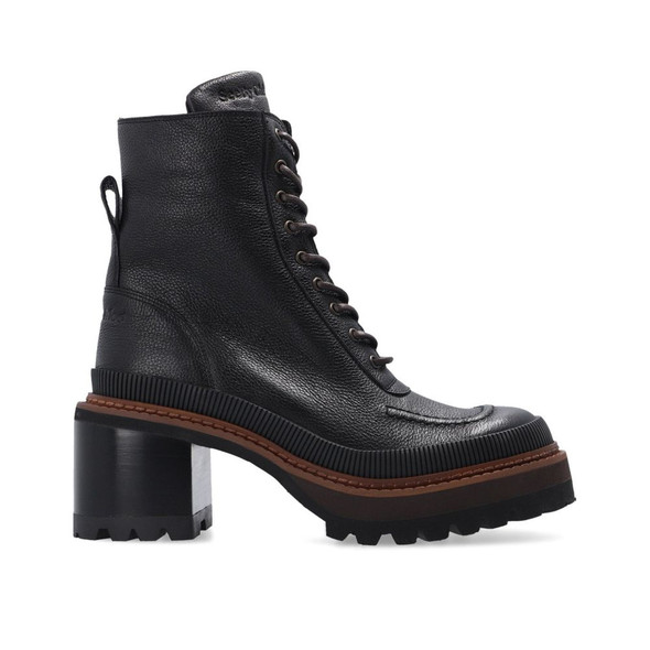 See By Chloé Mahalia Leather Lace-Up Boots See By Chloé Mahalia Leather Lace-Up Boots