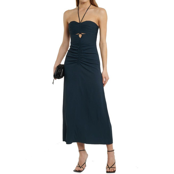 Cut-Out Ruched Maxi Dress Cut-Out Ruched Maxi Dress