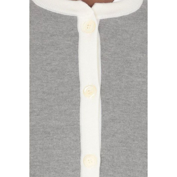 Thom Browne 4- Bar Wool Cardigan Thom Browne 4- Bar Wool Cardigan