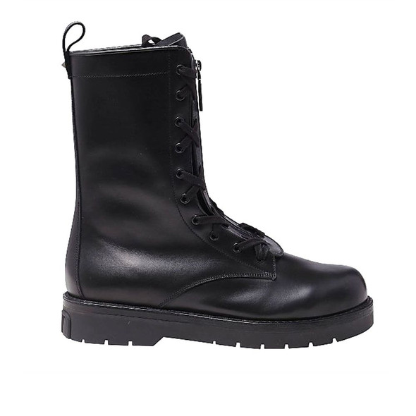 Valentino Garavani Combat Leather Boots Valentino Garavani Combat Leather Boots