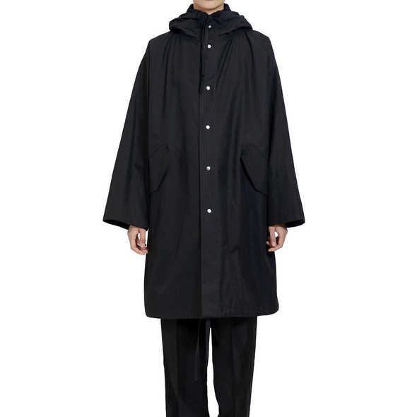 Mid-Length Cotton Hooded Parka Mid-Length Cotton Hooded Parka