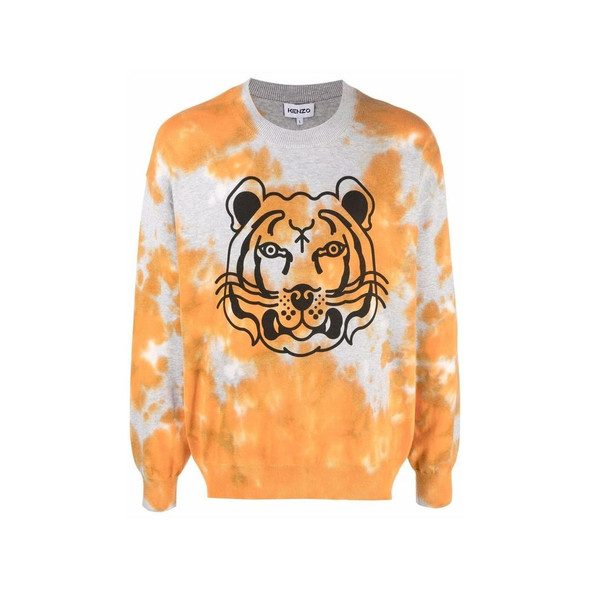 Kenzo Tie Dye Tiger Sweater Kenzo Tie Dye Tiger Sweater