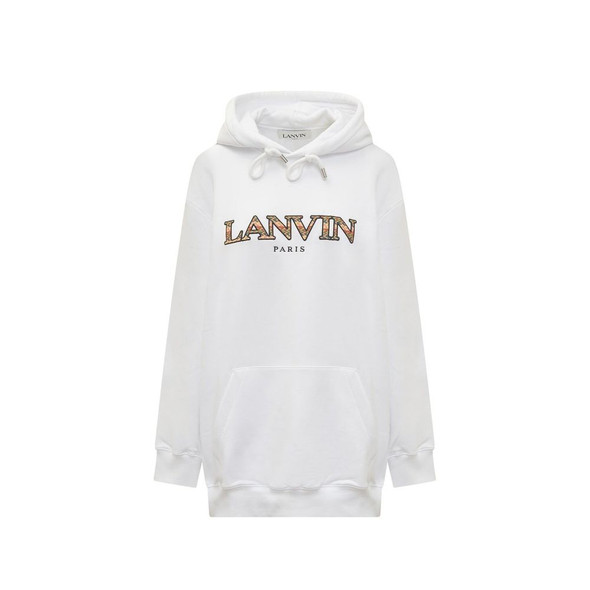 Lanvin Oversized Logo Hoodie Sweatshirt Lanvin Oversized Logo Hoodie Sweatshirt
