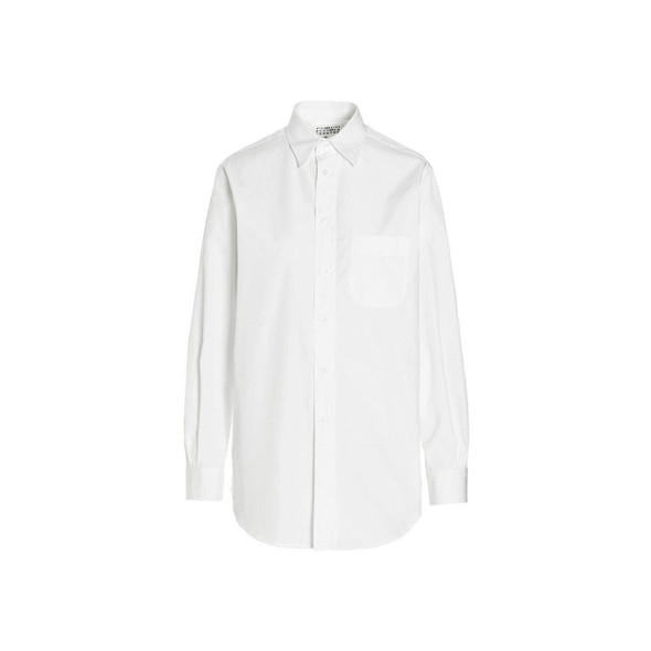 Maison Margiela Mison Margiela Long Poplin Shirt Maison Margiela Mison Margiela Long Poplin Shirt
