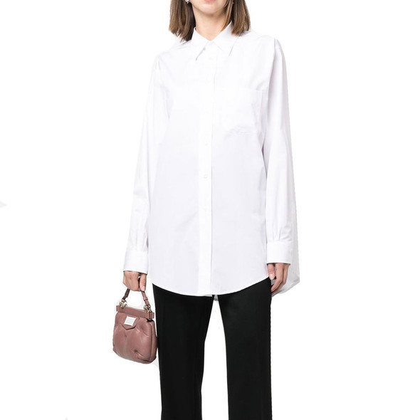 Maison Margiela Mison Margiela Long Poplin Shirt Maison Margiela Mison Margiela Long Poplin Shirt