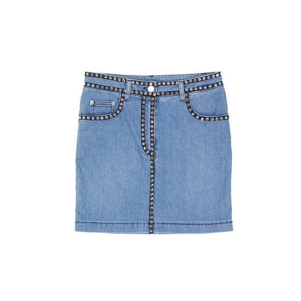 Moschino Couture Cotton Denim Skirt Moschino Couture Cotton Denim Skirt