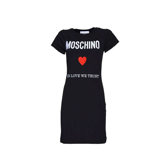 Moschino Couture In Love We Trust Mini Dress Moschino Couture In Love We Trust Mini Dress