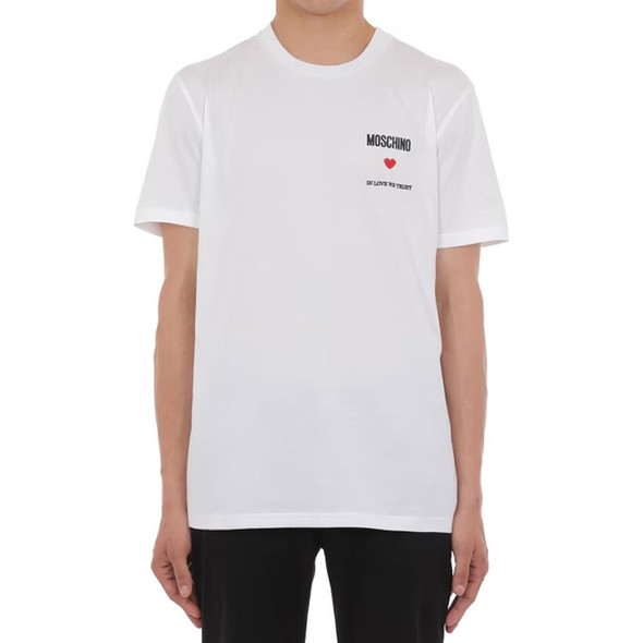 Moschino Couture In Love We Trust T-Shirt MO-8735532712148 Moschino Couture In Love We Trust T-Shirt MO-8735532712148
