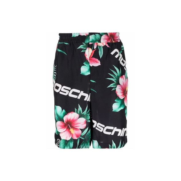 Moschino Couture Moschino Floral Print Silk Shorts Moschino Couture Moschino Floral Print Silk Shorts