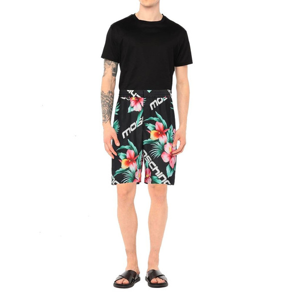 Moschino Floral Print Silk Shorts Moschino Floral Print Silk Shorts