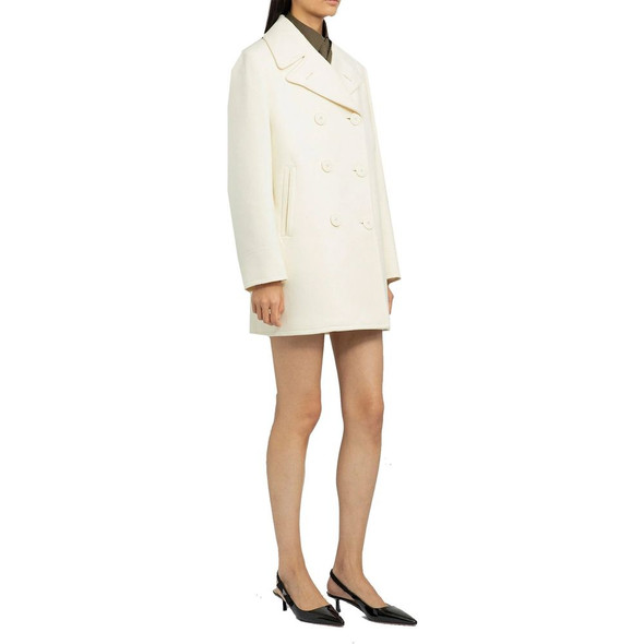 Prada Double-Breasted Wool Coat Prada Double-Breasted Wool Coat