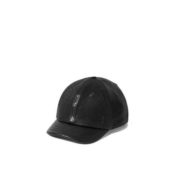 Saint Laurent Cassandre Leather Cap Saint Laurent Cassandre Leather Cap
