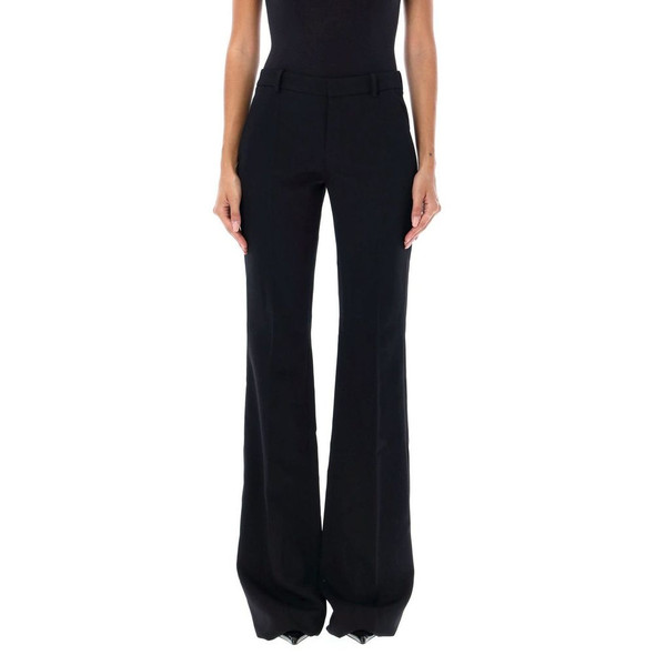Saint Laurent Flared Wool Trousers Saint Laurent Flared Wool Trousers