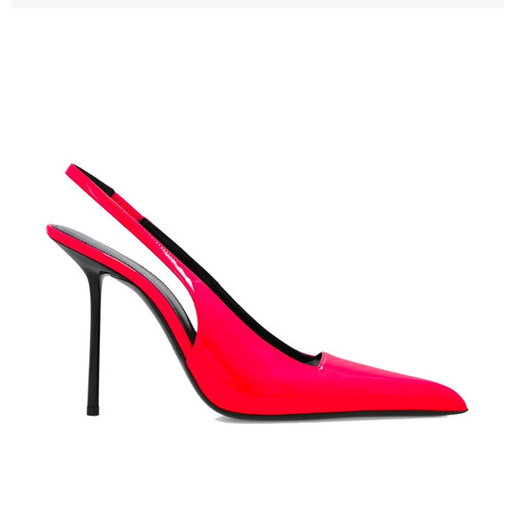 Saint Laurent Kiss 105 Slingback Pumps SA-8736563626196 Saint Laurent Kiss 105 Slingback Pumps SA-8736563626196