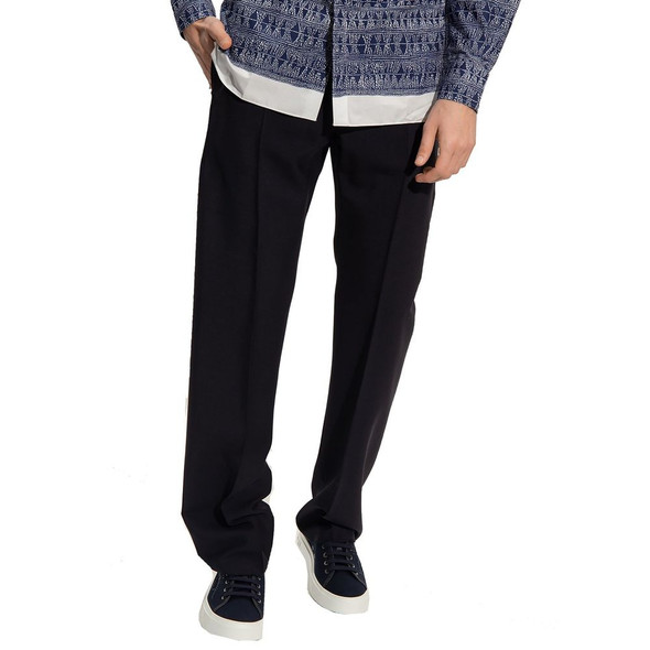 Salvatore Ferragamo Cotton And Silk Pants Salvatore Ferragamo Cotton And Silk Pants