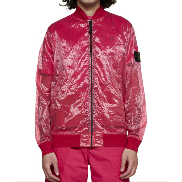 Stone Island Semi-Transparent Bomber Jacket Stone Island Semi-Transparent Bomber Jacket
