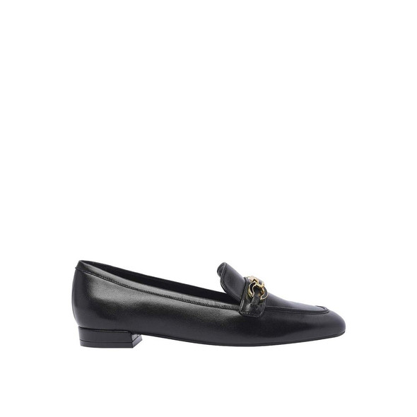 Signature Square Leather Loafers Signature Square Leather Loafers