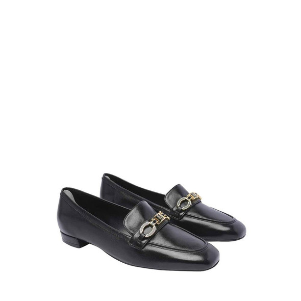 Signature Square Leather Loafers Signature Square Leather Loafers