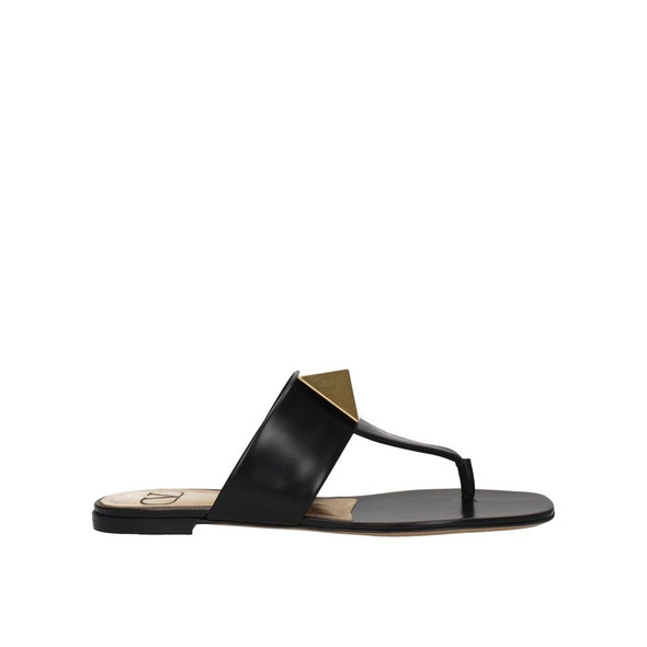 Valentino Garavani One Stud Leather Thong Sandals Valentino Garavani One Stud Leather Thong Sandals