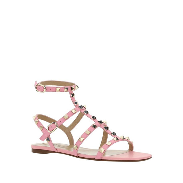 Valentino Garavani Rockstud Leather Sandals Valentino Garavani Rockstud Leather Sandals