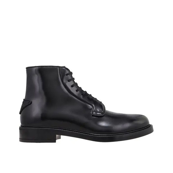 Prada Leather Lace-Up Boots Prada Leather Lace-Up Boots