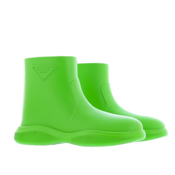 Prada Logo Rubber Boots Prada Logo Rubber Boots