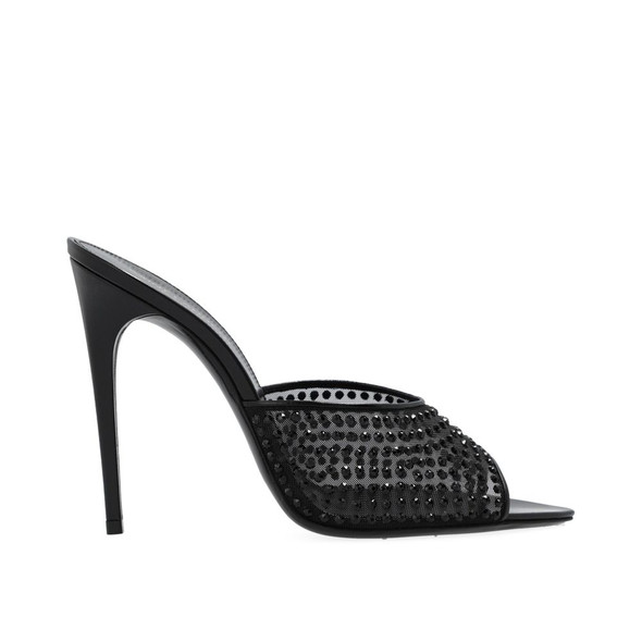 Saint Laurent Blonde Mules Saint Laurent Blonde Mules