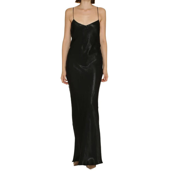 Saint Laurent Satin Long Dress Saint Laurent Satin Long Dress